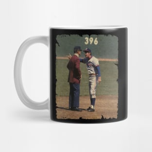 Billy Martin in Texas Rangers Mug